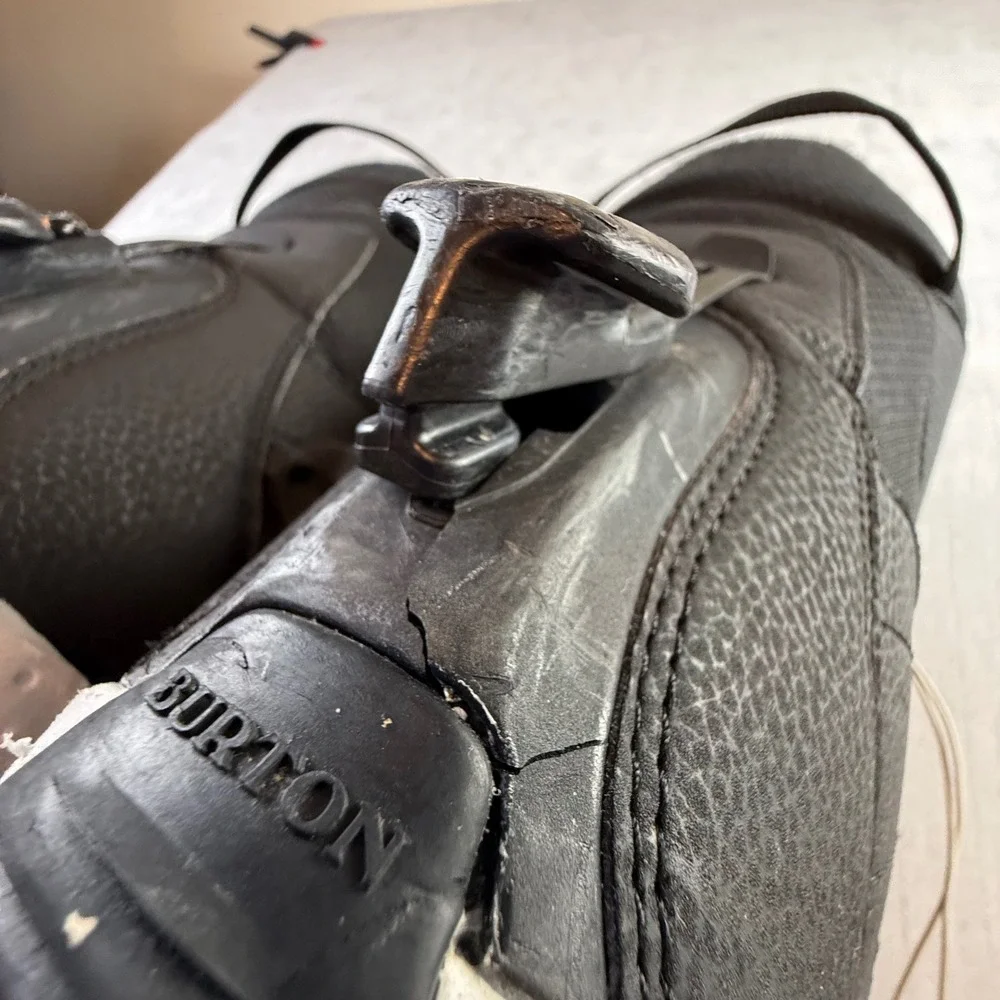 Burton Zipline Step On Kids‎ Snowboard Boots Black Size 6K BOA 20320101